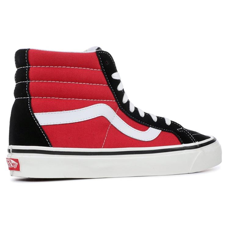 Vans SK8 Hi 38 DX Anaheim Factory Красный/Черный VN0A38GFUBS