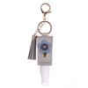 30Ml Empty Alcohol Spray Bottle Spray Type Sub-Bottling Hand Sanitizer Bottle Keychain Holder Portable Toner Tassel Leather Case