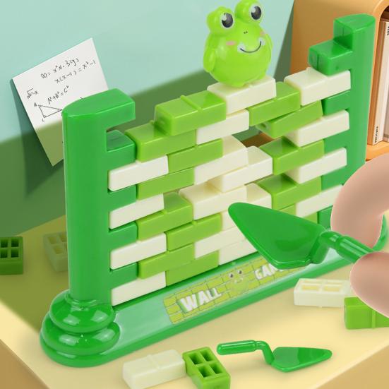 Игра «Нажми на кирпичную стену», мини-строительные блоки, укладка, развивающая игрушка, интерактивная игра для родителей и детей, настольная доска для малышей и мальчиков