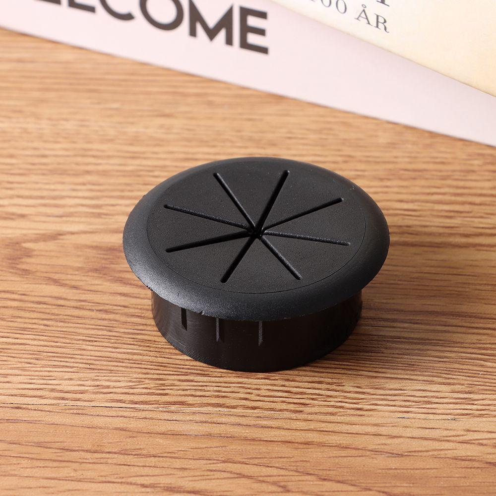 Home Cable Passing Furniture Wire Hole Cover Desk Cord Grommet Line Outlet Port Cable Organizer