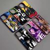 Чехол для телефона Pop Singer B-Billie Colorful для iPhone 17 16 15 14 13 12 11 Pro Max Plus Матовый чехол