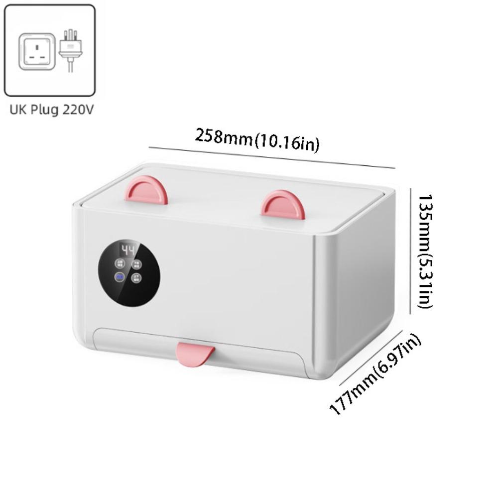 Safe Wet Wipes Dispenser Adjustable Wet Tissue Heater Baby Wipe Warmer Baby Shower