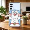 Cute Cartoon M-Doraemon Shockproof  Phone Case Black Silicone Soft For Samsung S25,S24,S21,S22,S23,S30,Ultra,S20,Plus,Fe,Lite