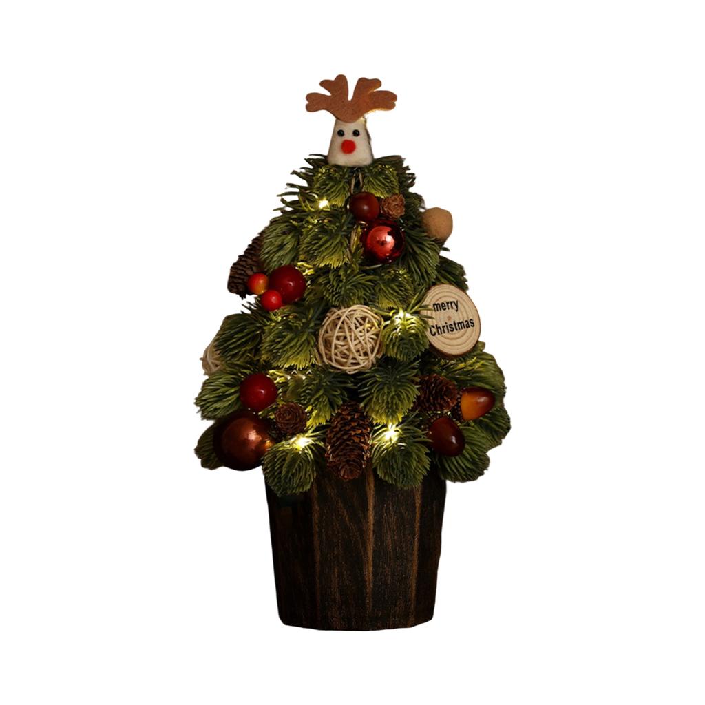 Christmas Decorations, Christmas Tree Display, Miniature Nobel Tree Set, Desktop Ornaments, Home And Shopping Mall Decorations