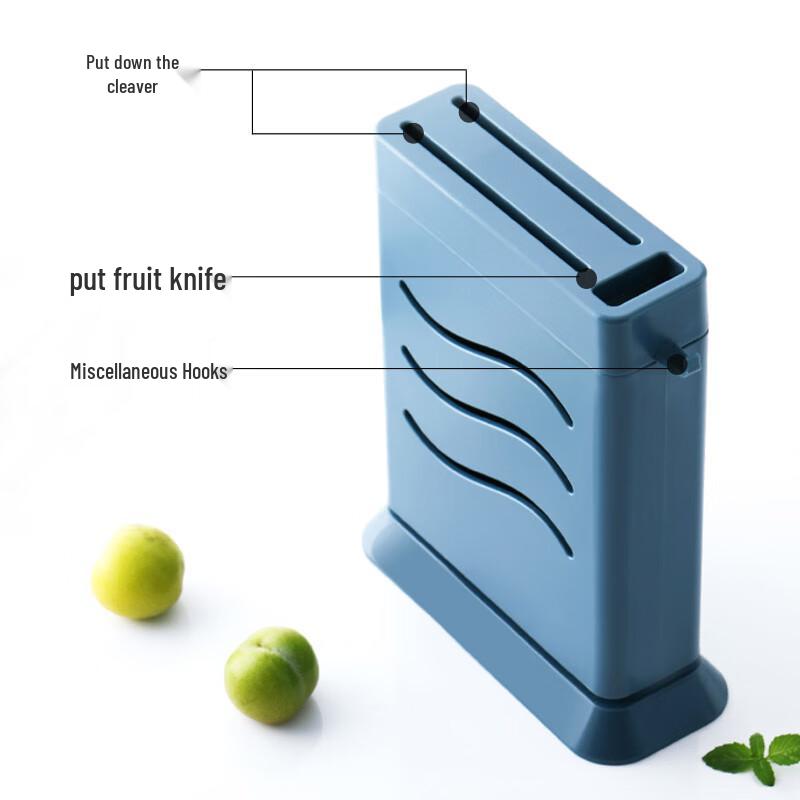 Plastic Draining Knife and Chopping Board Holder