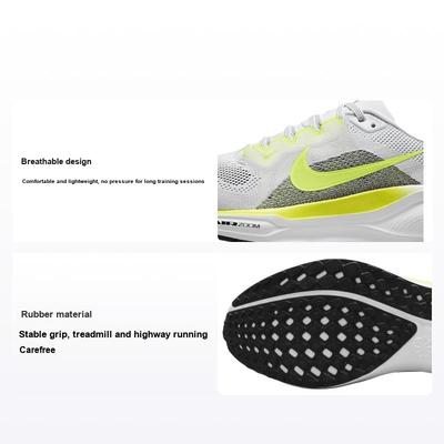 Кроссовки Air Zoom Pegasus 41 Белые Вольт Мужские Черные FD2722-104