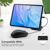 Проводная мышь Type-C Задержка Игровая мышь 1000DPI Низкая USB-C Совместимые мыши ПК Ноутбук