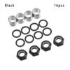 Kit Accessories Spacers Axle Nuts Skateboard Longboard Parts Skateboard Truck Hardware Speed Rings