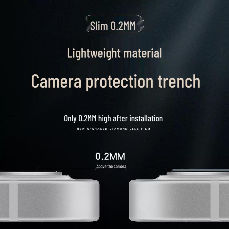 Red Magic 10Air HD Закаленное стекло Антишпион Экран и Металлический Протектор прозрачной линзы «Орлиный глаз»