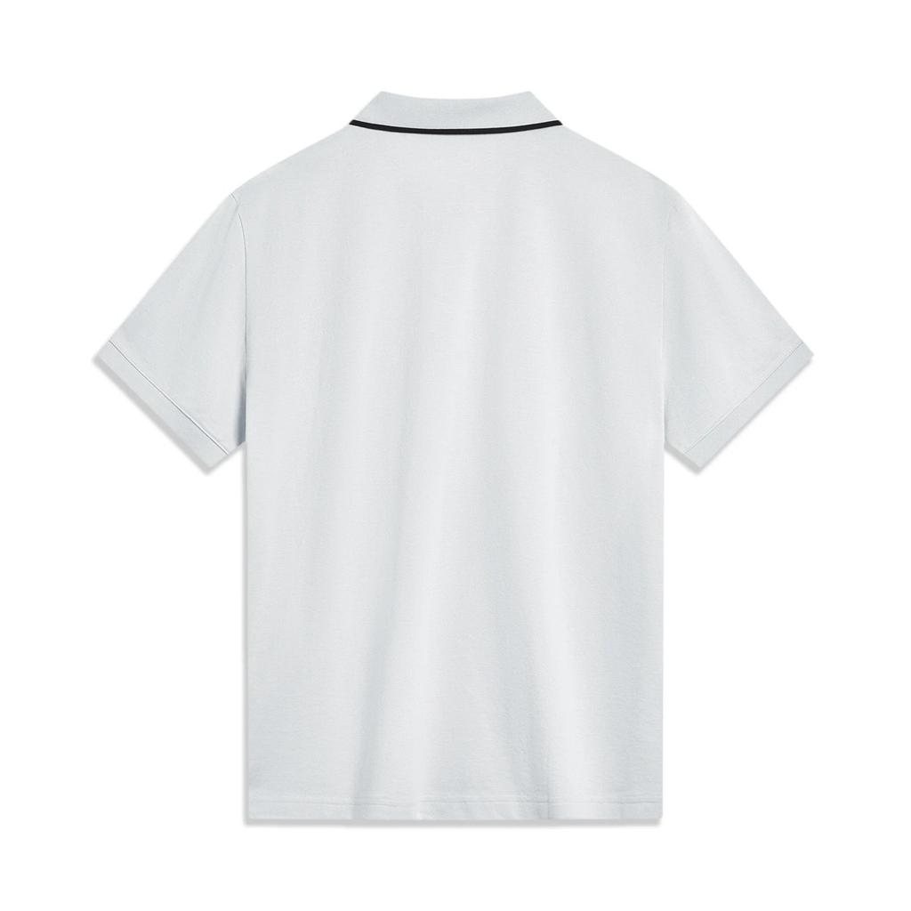 Мужская рубашка-поло Li Ning Color Block Stone-Gray APLT097-3