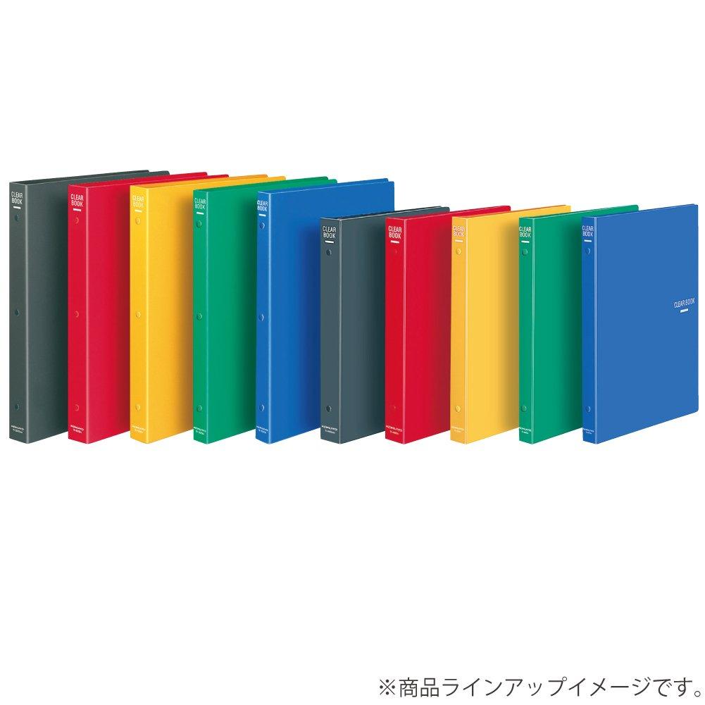 KOKUYO File Clear File Refillable B5 26 Holes 18 Sheets Yellow LA-321Y