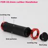 2PCS Anti slip mountain bike handlebars, a pair of bicycle handlebars suitable for road and mountain bike accessories handlebars