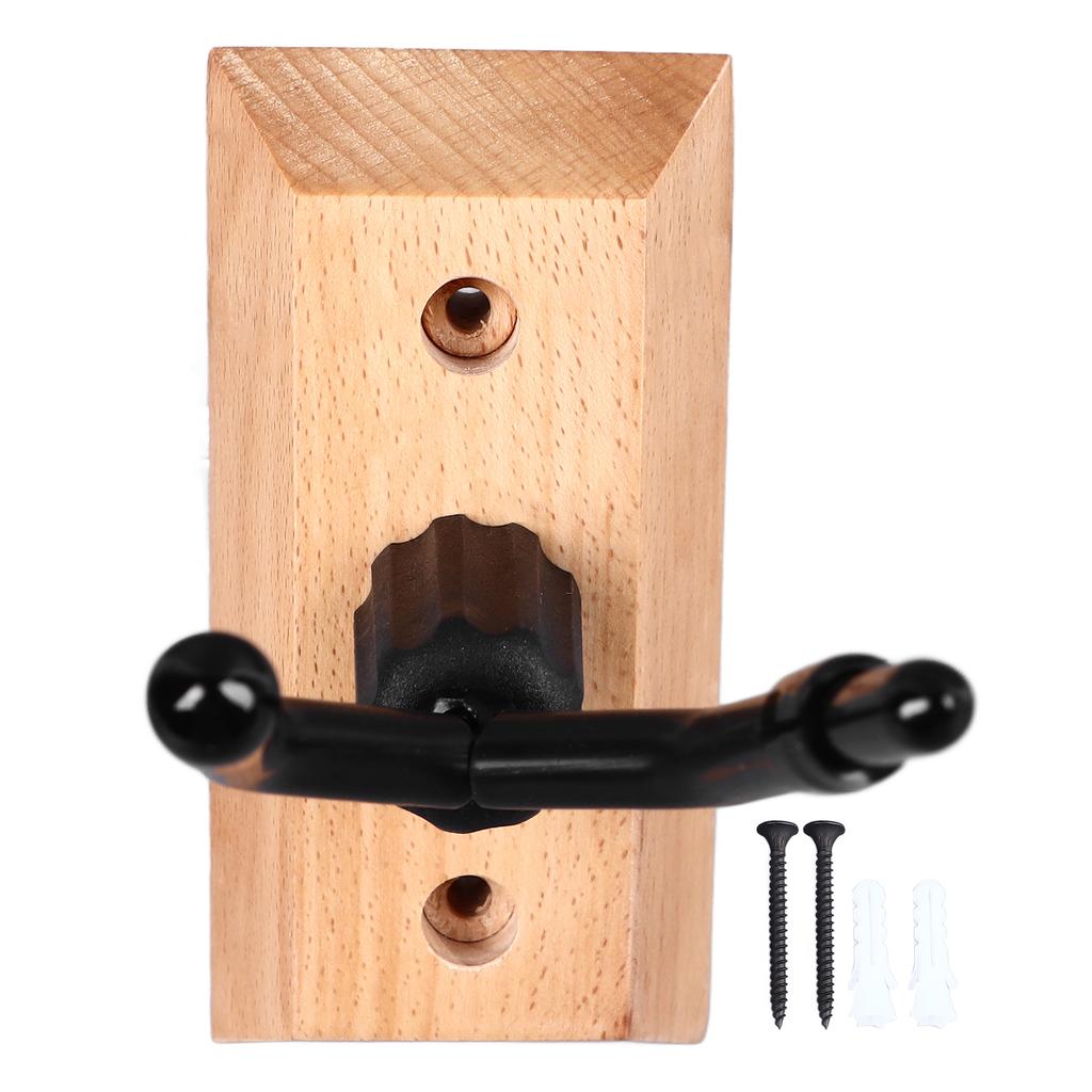Violin Hanger Wall Mount Holder Hook Guitar Neck Bracket Instrument Accessories for Home Studio 1pc