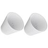 2PCS Fabric Lamp Cover Clip On Design Chandelier Lamp Shades Decorative Lampshade  Bedroom
