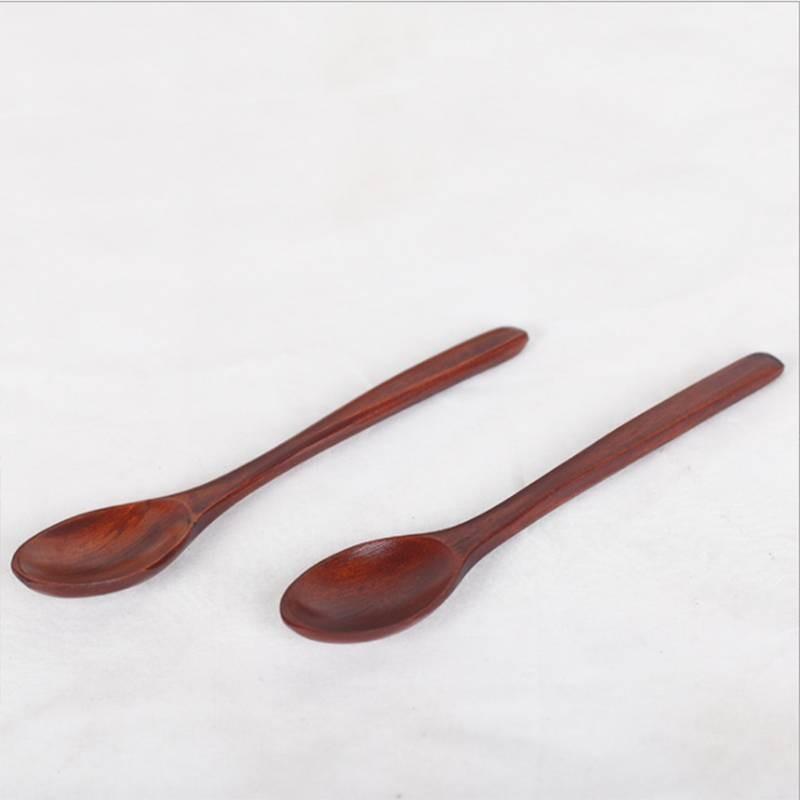 Изысканная винтажная деревянная ложка бамбуковый кухонный инструмент идеально подходит для супа и кейтеринга