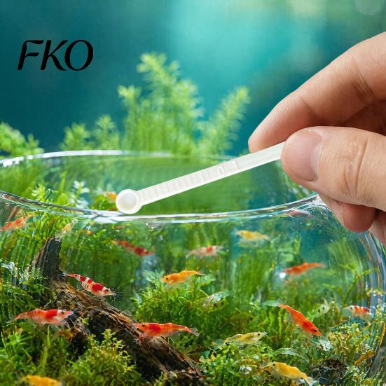 Fish Food Scoop 3Pcs/Set Scoops, Mini Measuring Spoons, 0.02 0.1 0.25 Tiny Sensitive Feeding Tool Little Plastic Scoops for Aquarium