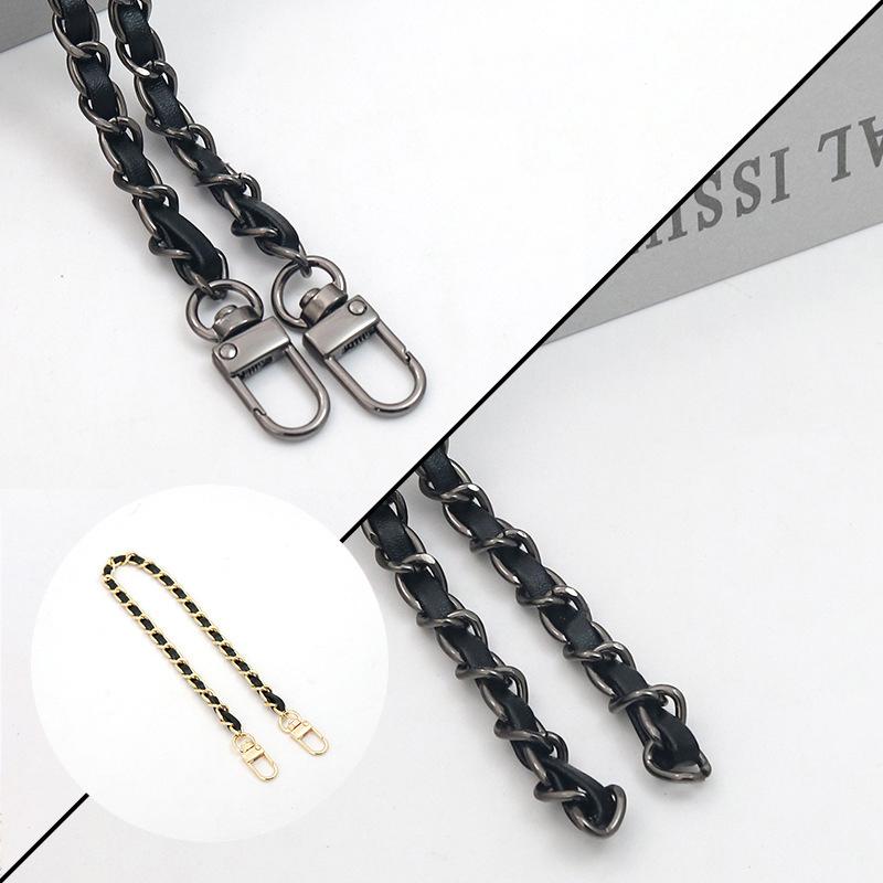 30 см Разноцветные Сделай сам Цепочка для сумки Аксессуары Женский Наплечный Металлический Ремешок-цепочка для сумки Кроссбоди Ремень-цепочка Сумка-тоут