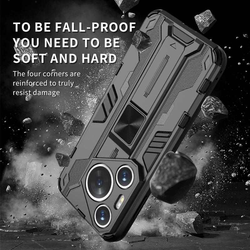 Military Armor Adjustable Kickstand Protective Case for Huawei Pura 70 Ultra P70 Pro Cover Magnetic Holder Shockproof Full Cover