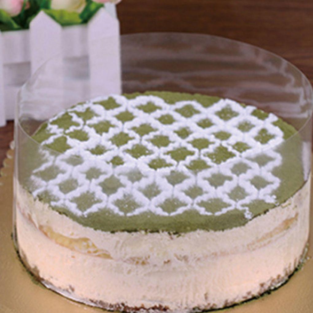 Прозрачный прозрачный мусс, окружающий край, оберточная лента, выпечка, воротник, рулет, сделай сам