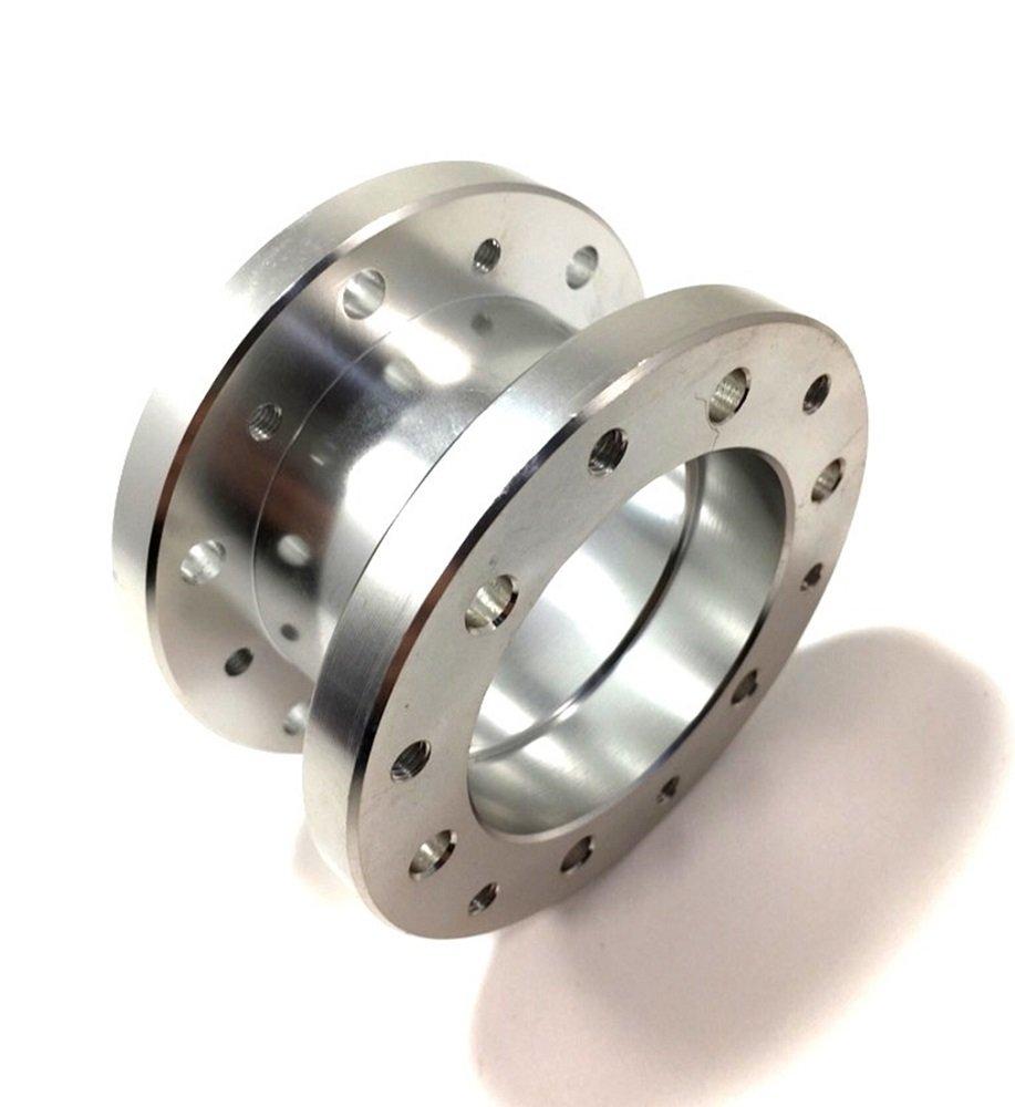 Проставка рулевого босса Алюминий 50мм Универсальная Серебристый Черный Красный Синий Фиолетовый (Серебряный)