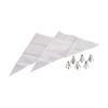 Liberty Corporation Cream Pastry Bag and Tip Set, Cake and Confectionery Supplies, LD-560 Style Dolce