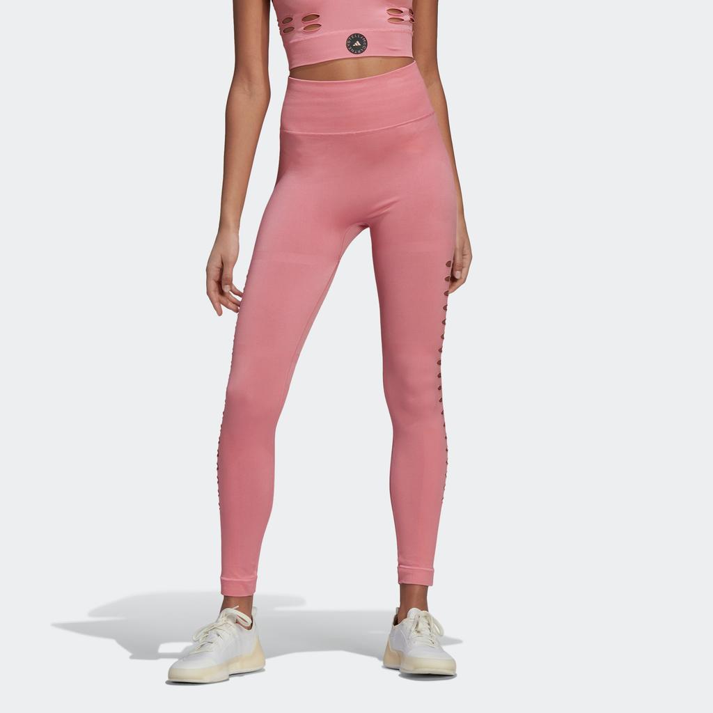 Adidas Stella McCartney Truepurpose Yoga Knit Tights Women Tights Pink HD9072