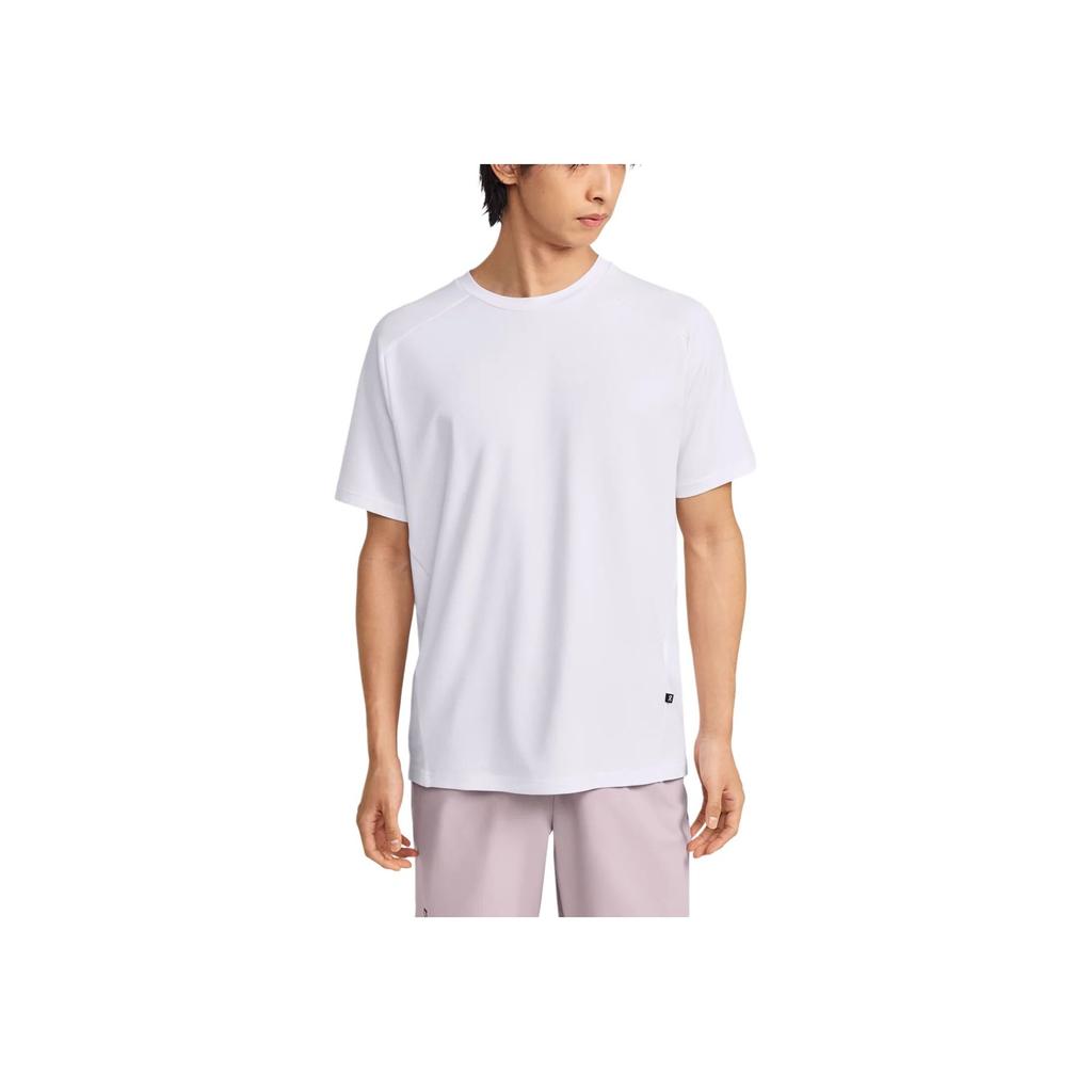 Мужская футболка с коротким рукавом Focus-T Sports однотонная белая 1ME11461200