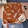 Imitation Cashmere Scarf, Dragonfly Print Girl Style, Soft And Breathable In Autumn And Winter, High-End Warm Shawl