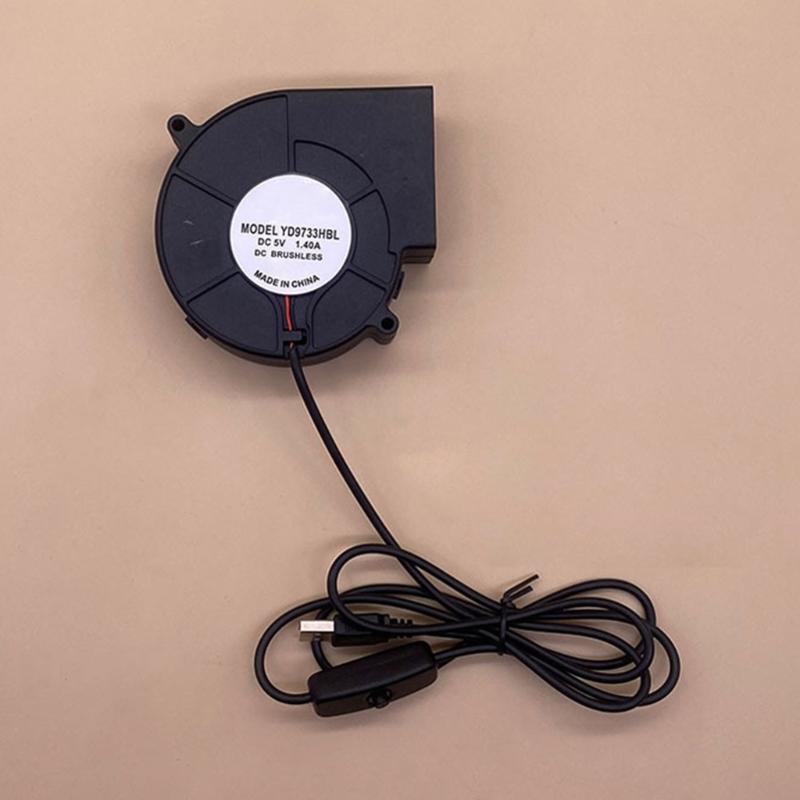 Adjustable Speed Portable 9733 Blower Cooling Fan For Computer And Fire Starter 5V USB Powered 3D Printer Home Appliance