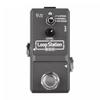 Ammoon Loop Station Mini Guitar Looper Effect Pedal 10 Minutes Recording Time 3 Working Modes True Bypass Full Metal