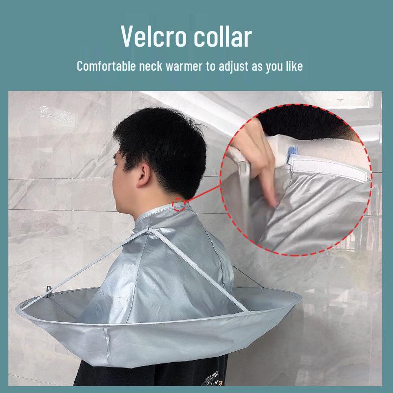 Дышащая 3D Складная Накидка для Стрижки и Окрашивания Волос для Взрослых