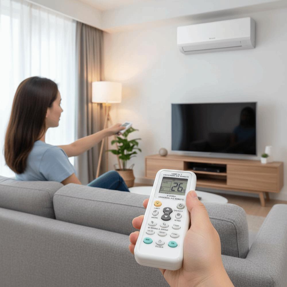 Universal Compatibility TWS 1000 IN 1 Universal Remote Control Air Conditioner Control