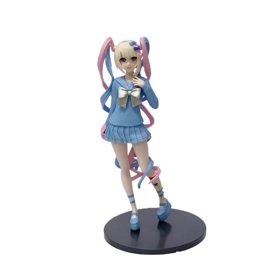 SEGA NEEDY GIRL OVERDOSE Anime Pop Up Parade KAngel Action Figures Virtual Uploader PVC Collection Model Ornaments Toys