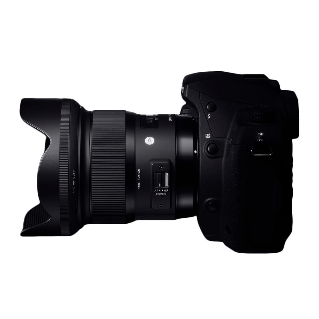 Sigma Объектив SIGMA Sigma Nikon F Mount 24 мм DG HSM с одним фокусом, широкоугольный, полноразмерный, художественный, выделенный F1.4