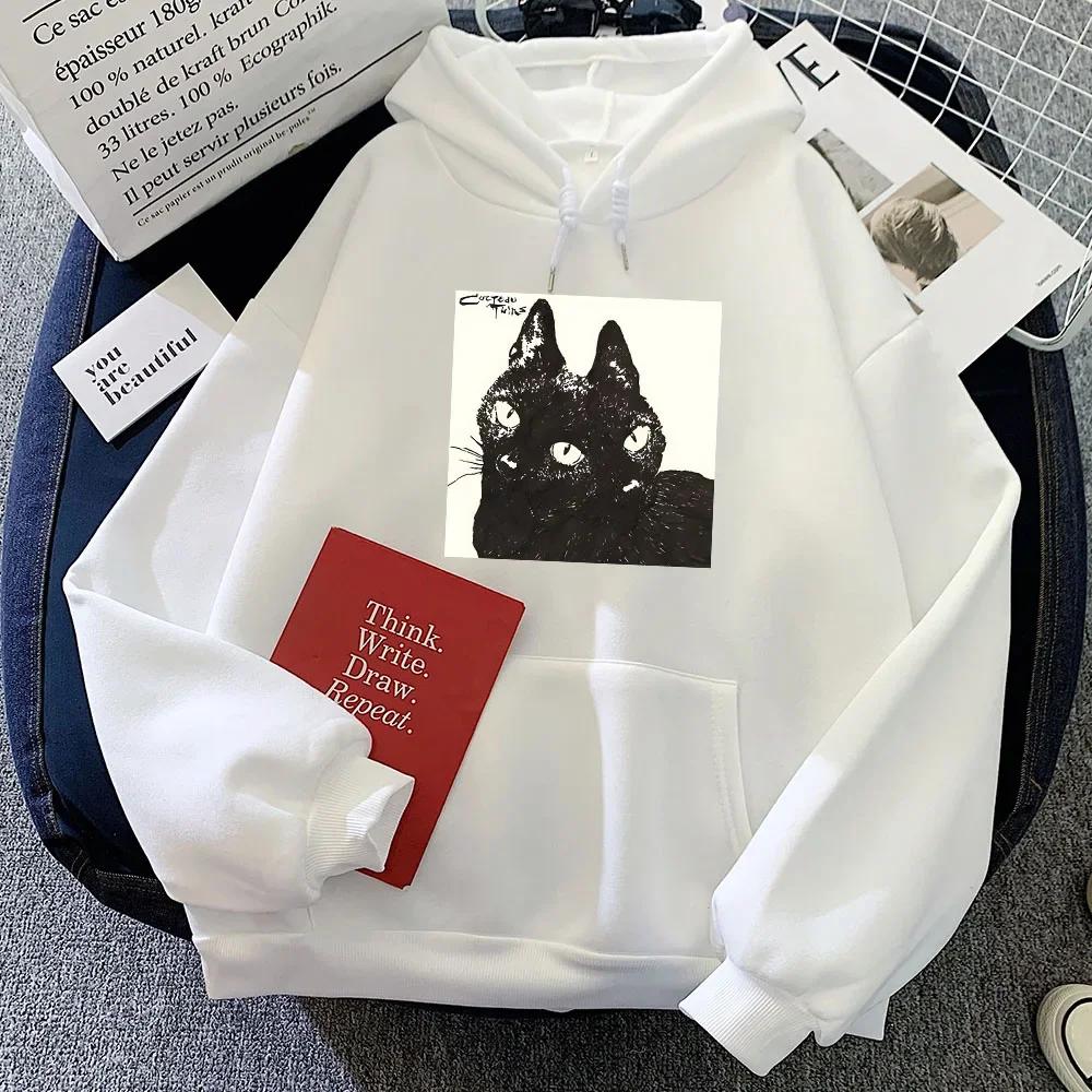 Cocteau Twins Hoody Rock Band Graphic Printing Sweatshirts Sudaderas Con Capucha Women Clothing Moletom Hip Hop Grunge Hoodies