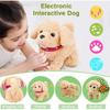 Реалистичный робот-щенок Koonie - Интерактивная собачка, которая ходит и лает, с пением/вилянием хвостом, развивающая игрушка и плюшевый подарок на день рождения для детей 2-5 лет