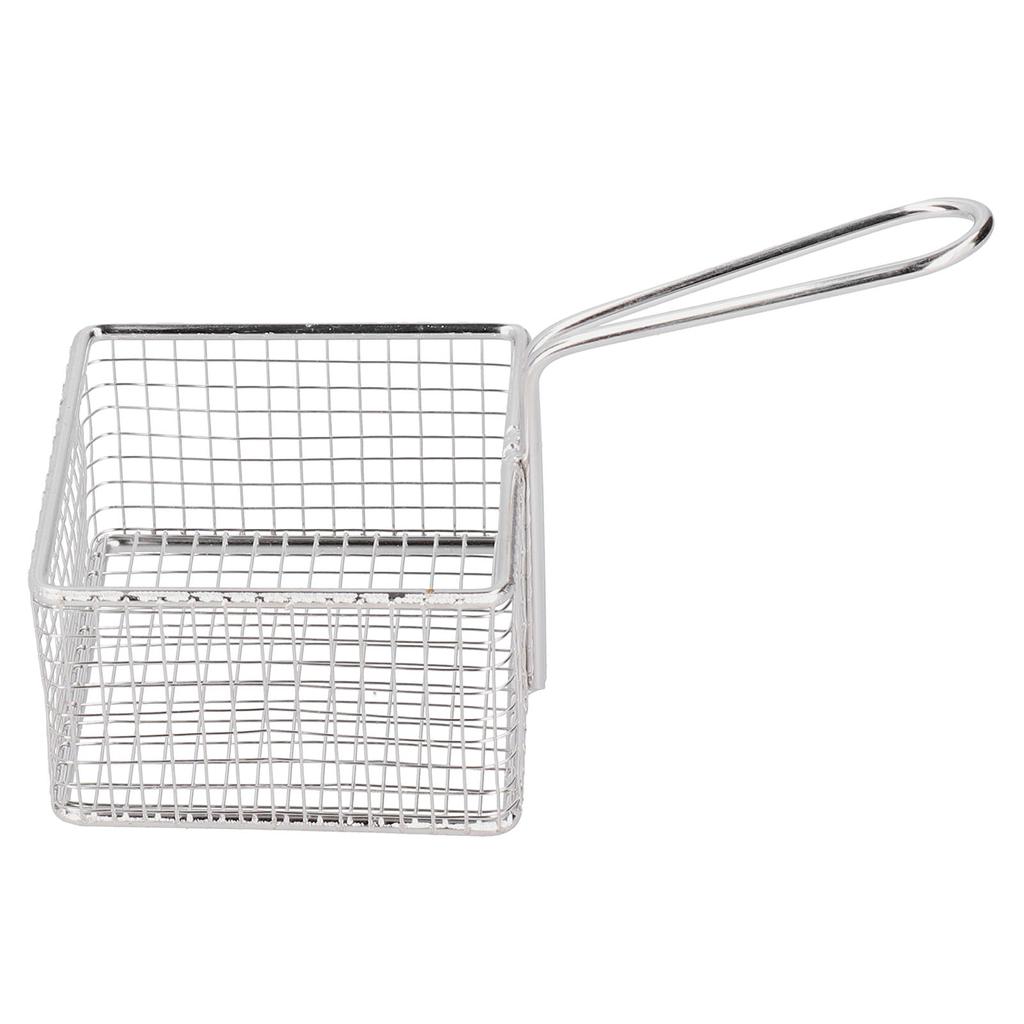 Food Fryer Basket Stainless Steel French Fries Filter Net Colander Strainer Kitchen Utensils