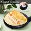 Houselin 600W Portable Pancake Maker,Non-stick Coating, Automatic Temperature Control,On/Off Easy To Use Pancakes