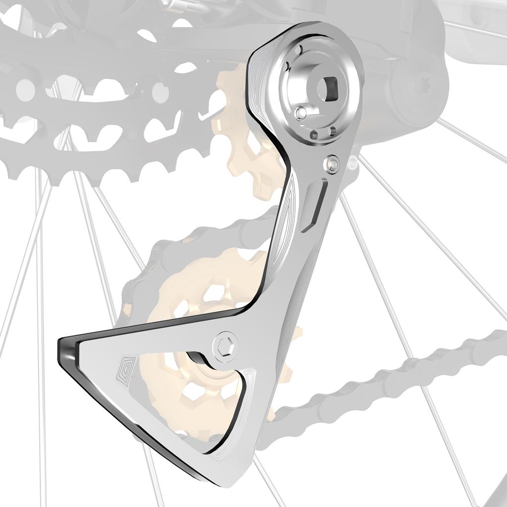 Для заднего переключателя SRAM Rival/Force/Red AXS, Пластина рамки, Подходит для кассеты 36T и переключателей XPLR, С титановыми винтами и инструментом AXS