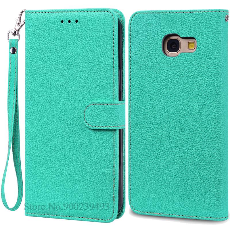 For Samsung Galaxy A7 2017 Case Galaxy A 7 2017 Leather Flip Wallet Case For Samsung Galaxy A7 2017 SM-A720F Phone Case Fundas