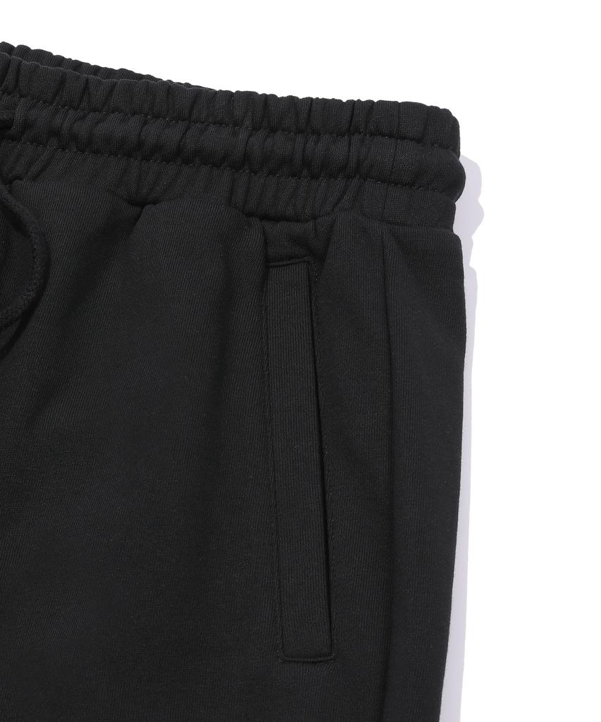 BEENTRILL B Gothic Logo Sweatpants (Black)