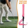 Лента для обмотки гольф-грипа Двусторонняя клейкая полоска для переустановки грипов на гольф-клубах Полиуретановая лента для обмотки поверх грипа для лучшего переустановки и контроля