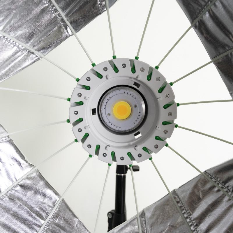 All-Metal Quick Release Deep Parabolic Softbox with Bowens Mount - 70cm, 90cm, 120cm for Live Streaming