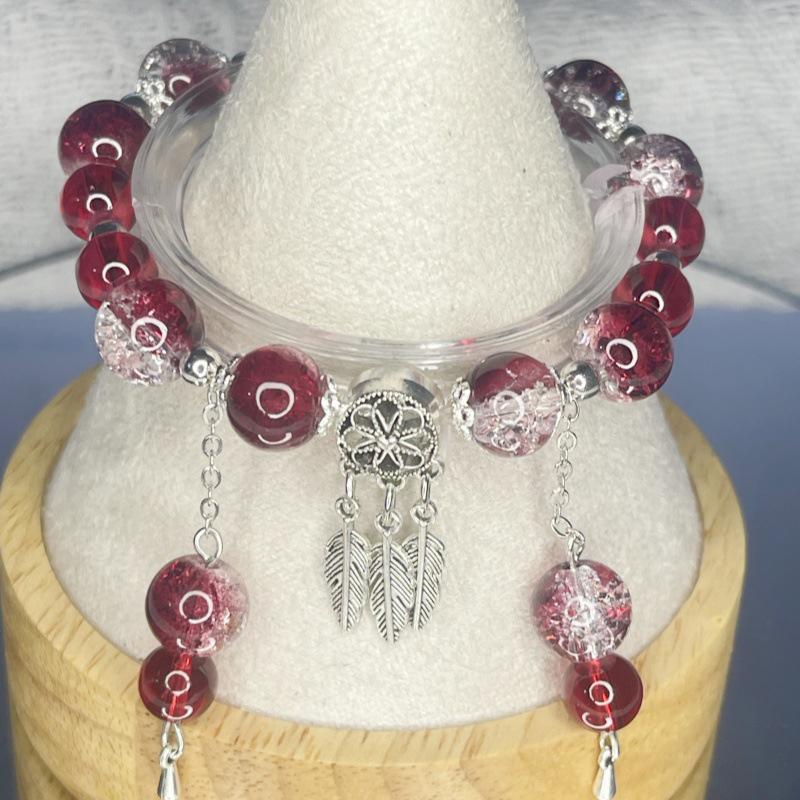 Модный китайский стиль бабочка кисточки браслет для женщин девочек универсальный милый бисерный браслет подруга аксессуары подарки