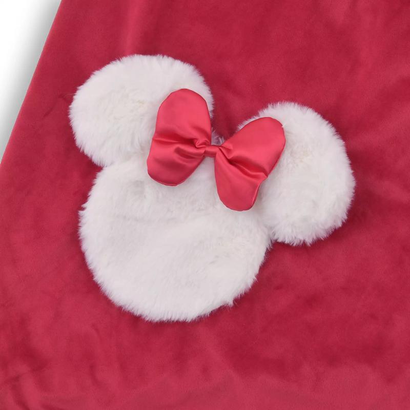 Детская накидка Disney Minnie с карманом-иконкой, красная Япония НОВИНКА