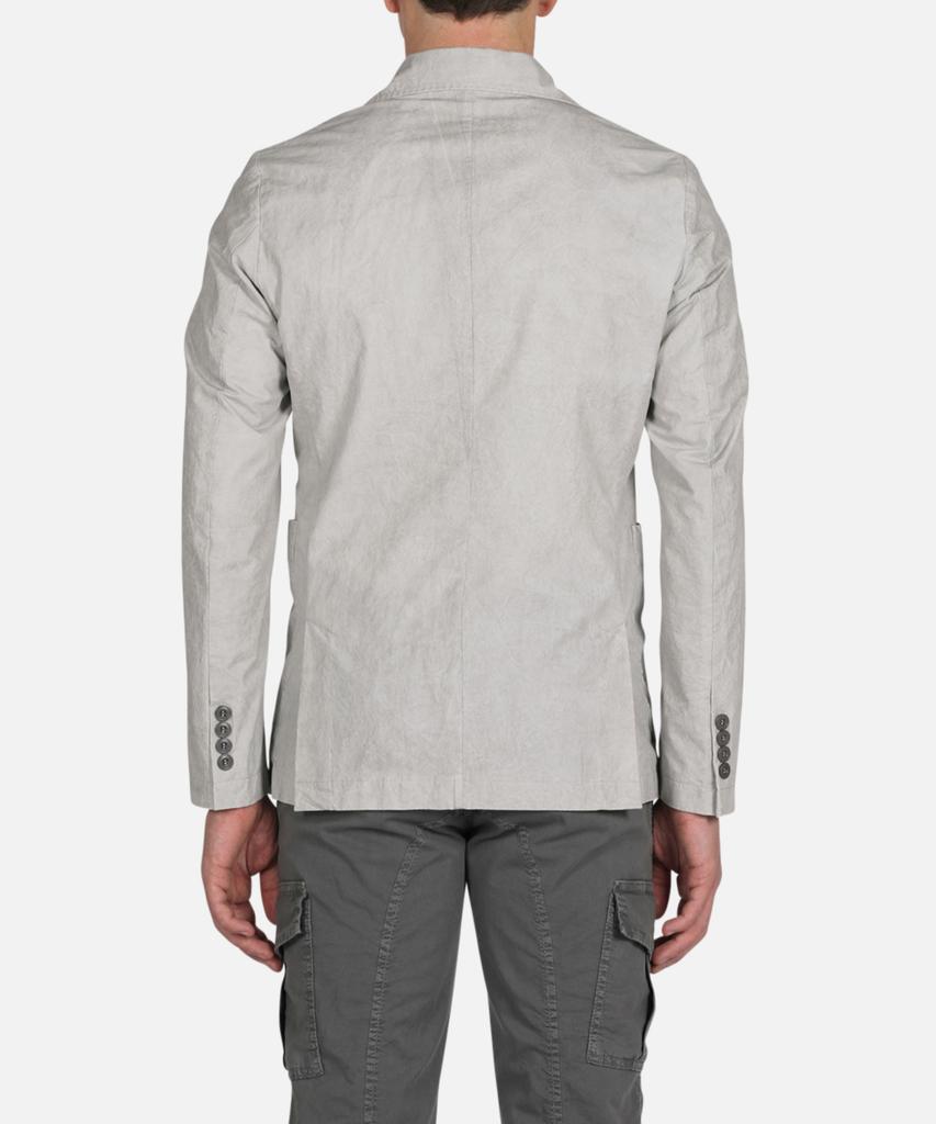 Panicale Grey Plant-Dyed Cotton Jacket