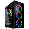Boitier Moyen Tour - Kolink - Observatory Lite RGB - Couleur Noir - Taille ATX - Châssis Midi