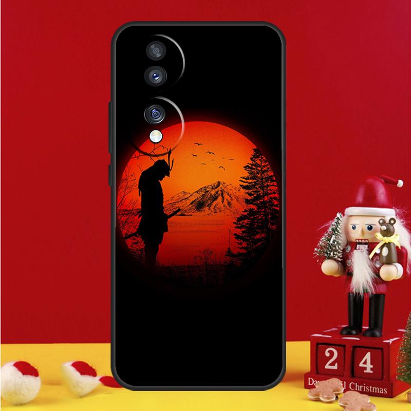 Япония Чехол Самурай Ниндзя Для Honor Magic 7 6 8 Pro Honor Win X9a X9b X9c X9d X8c X8b 50 70 90 200 400 Lite Обложка