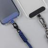 1Pc Universal Mobile Phone Safety Lanyard Card Gasket Replacement Detachable Adjustable Neck Cord Strap Clip Snap Rope Patch