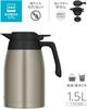 Thermos Stainless Steel Stainless Insulated Tabletop Keeps Food Hot or S Pot, 1.5L, Steel, Pot, Cold, TTG-1500